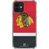 NHL Chicago Blackhawks Jersey iPhone 12 Mini Clear Case