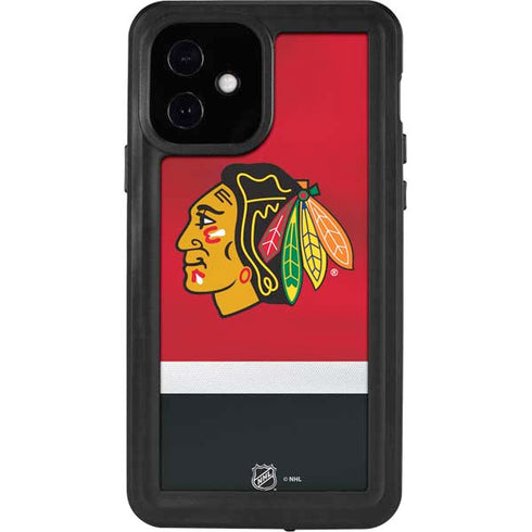 NHL Chicago Blackhawks Jersey iPhone 12 Waterproof Case