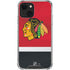 NHL Chicago Blackhawks Jersey iPhone 14 Plus Clear Case
