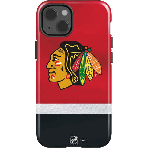 NHL Chicago Blackhawks Jersey iPhone 15 Impact Case