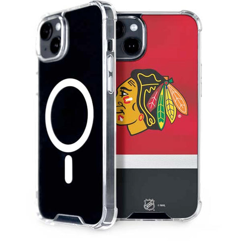 NHL Chicago Blackhawks Jersey iPhone 15 Plus MagSafe Case