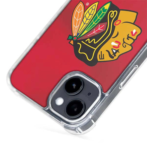 NHL Chicago Blackhawks Jersey iPhone 15 Plus MagSafe Case