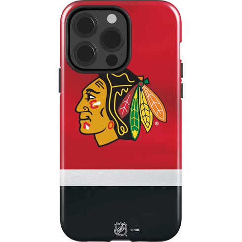 NHL Chicago Blackhawks Jersey iPhone 15 Pro Impact Case