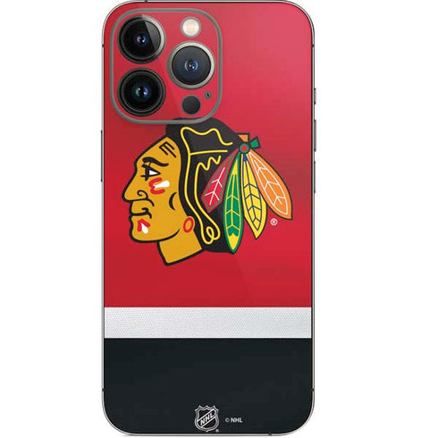 NHL Chicago Blackhawks Jersey iPhone 14 Pro Skin