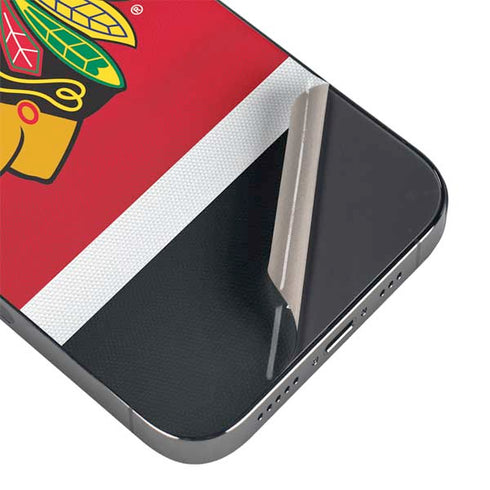 NHL Chicago Blackhawks Jersey iPhone 14 Pro Skin