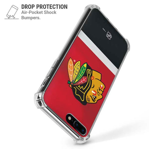 NHL Chicago Blackhawks Jersey iPhone 7/8 Plus Clear Case