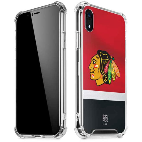 NHL Chicago Blackhawks Jersey iPhone XR Clear Case