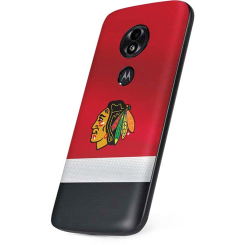 NHL Chicago Blackhawks Jersey Moto E5 Play Skin