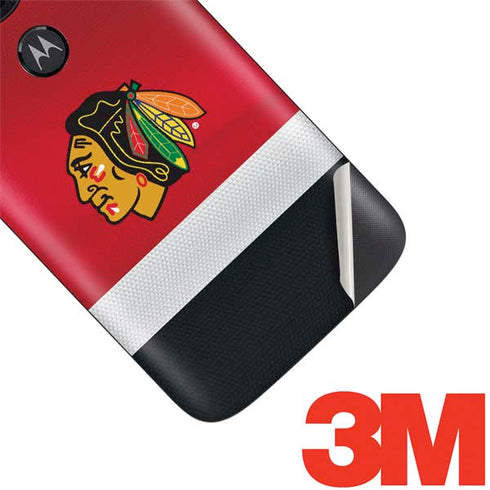 NHL Chicago Blackhawks Jersey Moto E5 Play Skin