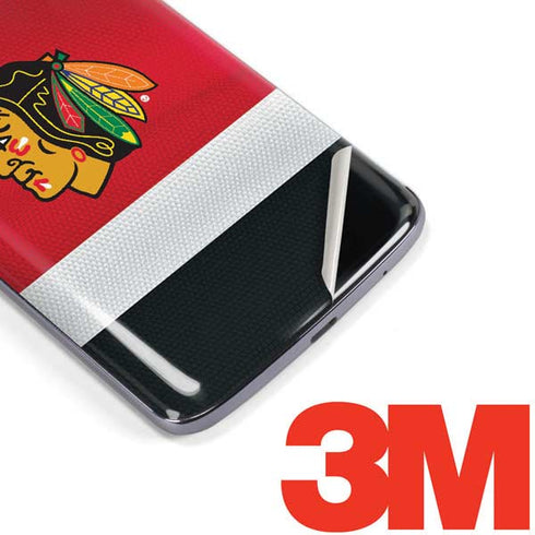 NHL Chicago Blackhawks Jersey Moto E5 Plus Skin
