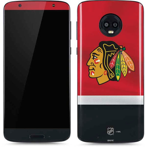 NHL Chicago Blackhawks Jersey Moto G6 Skin
