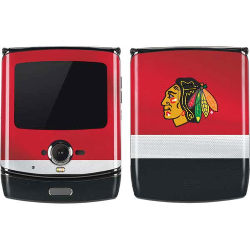 NHL Chicago Blackhawks Jersey Motorola RAZR Skin