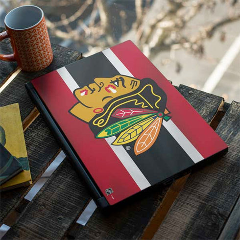 NHL Chicago Blackhawks Jersey MSI GS65 Stealth Laptop Skin