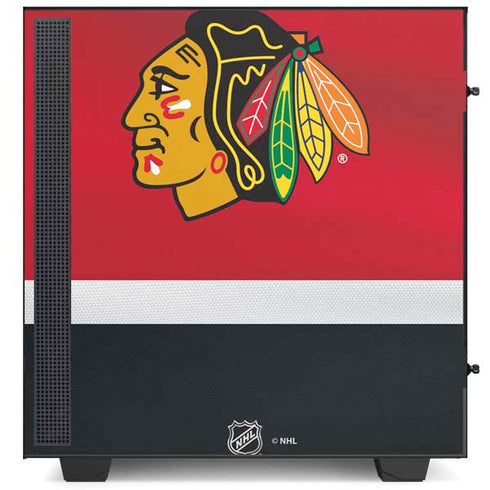 NHL Chicago Blackhawks Jersey NZXT H510 Compact ATX Mid-Tower Case Skin