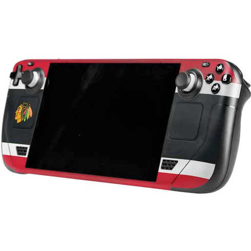 NHL Chicago Blackhawks Jersey Steam Deck Handheld Gaming Computer Skin