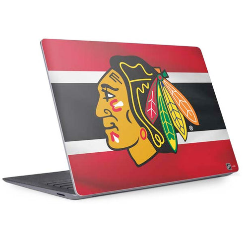 NHL Chicago Blackhawks Jersey Surface Laptop 3 13.5in Skin