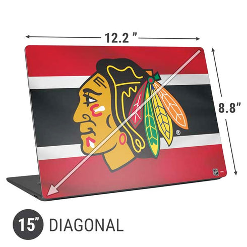 NHL Chicago Blackhawks Jersey Universal Laptop 15in (12.2 x 8.8in) Skin