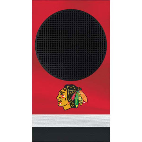 NHL Chicago Blackhawks Jersey Xbox Series S Console Skin