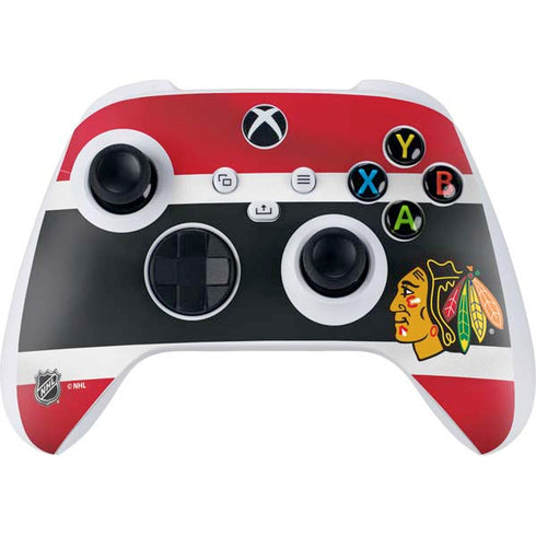 NHL Chicago Blackhawks Jersey Xbox Series S Controller Skin