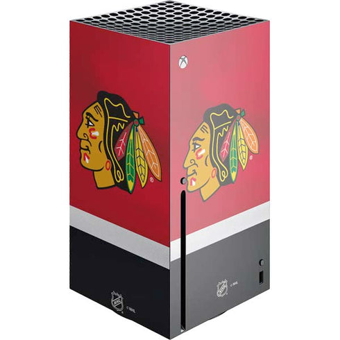 NHL Chicago Blackhawks Jersey Xbox Series X Console Skin