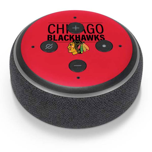 NHL Chicago Blackhawks Lineup Amazon Echo Dot Skin