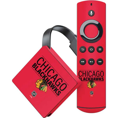 NHL Chicago Blackhawks Lineup Amazon Fire TV Skin
