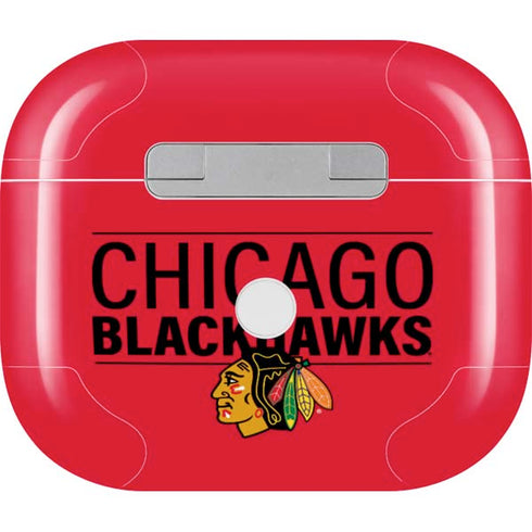 NHL Chicago Blackhawks Lineup Apple AirPods (3rd Gen 2021) Skin