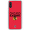 NHL Chicago Blackhawks Lineup Galaxy A10e Clear Case
