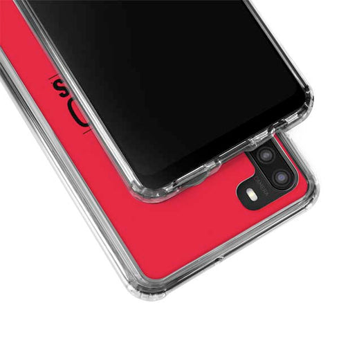 NHL Chicago Blackhawks Lineup Galaxy A21 Clear Case