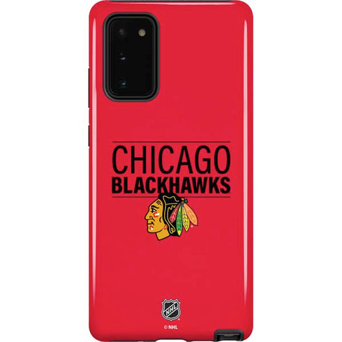 NHL Chicago Blackhawks Lineup Galaxy Note20 5G Pro Case
