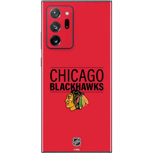 NHL Chicago Blackhawks Lineup Galaxy Note20 Ultra 5G Skin