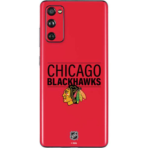 NHL Chicago Blackhawks Lineup Galaxy S20 Fan Edition Skin