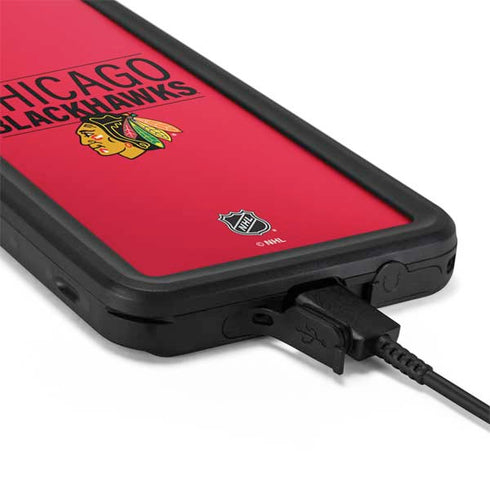 NHL Chicago Blackhawks Lineup Galaxy S20 Plus Waterproof Case
