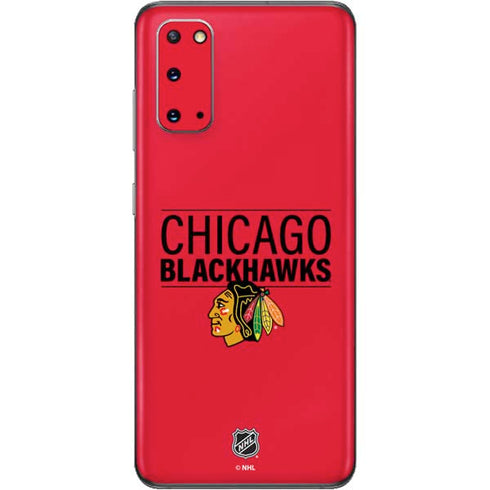 NHL Chicago Blackhawks Lineup Galaxy S20 Skin