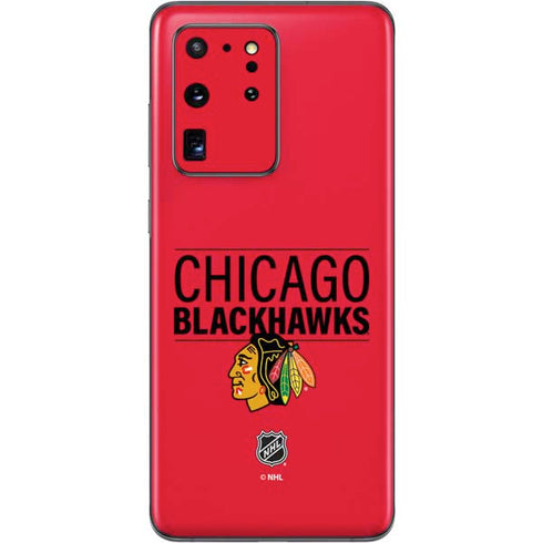 NHL Chicago Blackhawks Lineup Galaxy S20 Ultra 5G Skin