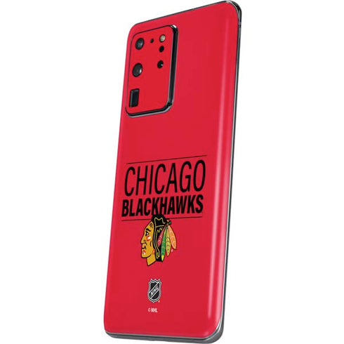 NHL Chicago Blackhawks Lineup Galaxy S20 Ultra 5G Skin