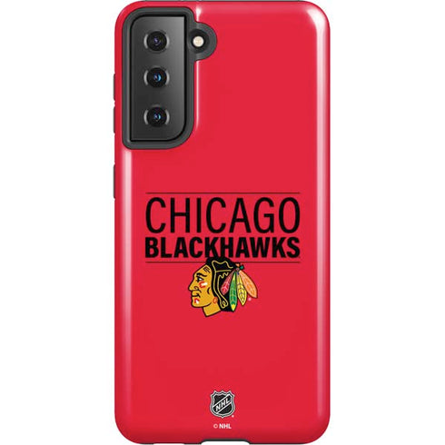 NHL Chicago Blackhawks Lineup Galaxy S21 5G Pro Case