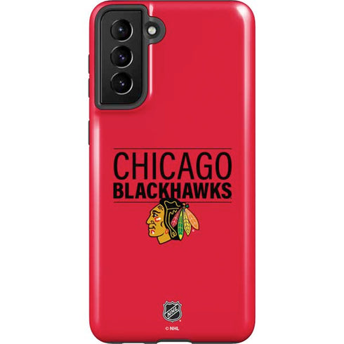 NHL Chicago Blackhawks Lineup Galaxy S21 Plus 5G Pro Case