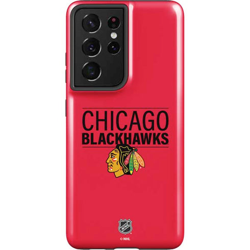NHL Chicago Blackhawks Lineup Galaxy S21 Ultra 5G Pro Case