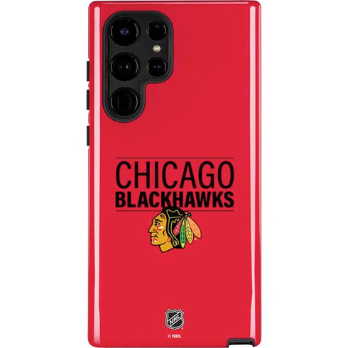 NHL Chicago Blackhawks Lineup Galaxy S22 Ultra Pro Case