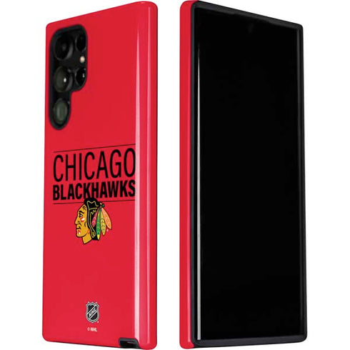 NHL Chicago Blackhawks Lineup Galaxy S22 Ultra Pro Case