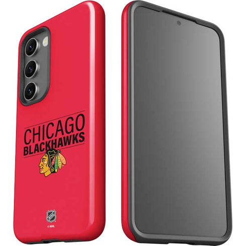 NHL Chicago Blackhawks Lineup Galaxy S23 Plus Pro Case