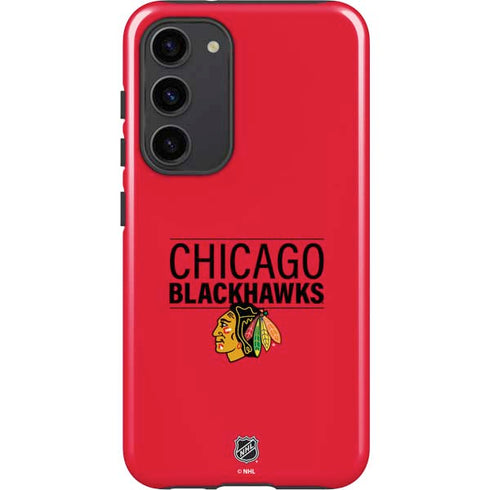NHL Chicago Blackhawks Lineup Galaxy S23 Plus Pro Case