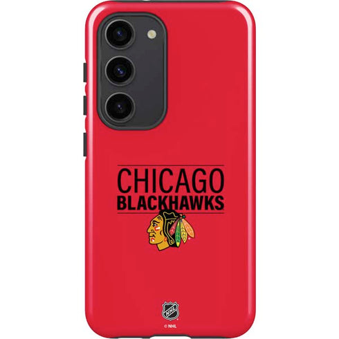 NHL Chicago Blackhawks Lineup Galaxy S23 Pro Case