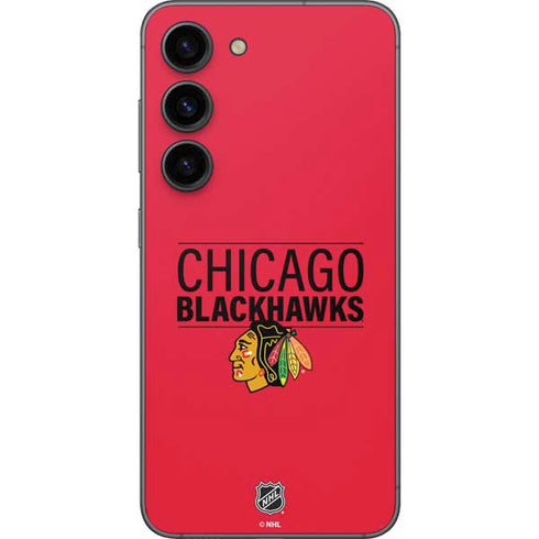 NHL Chicago Blackhawks Lineup Galaxy S23 Skin