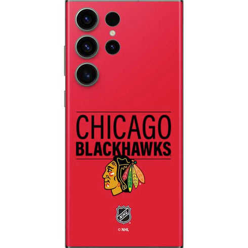 NHL Chicago Blackhawks Lineup Galaxy S23 Ultra Skin