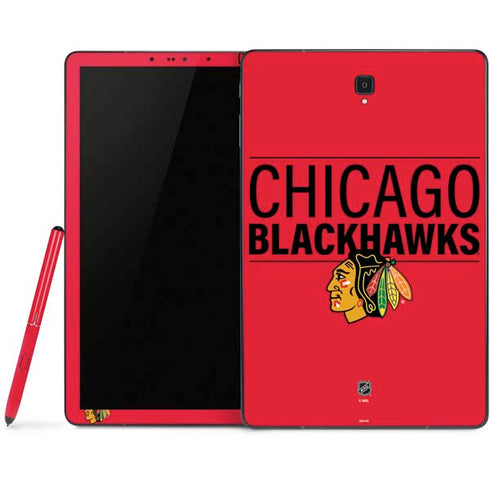 NHL Chicago Blackhawks Lineup Samsung Galaxy Tab Skin