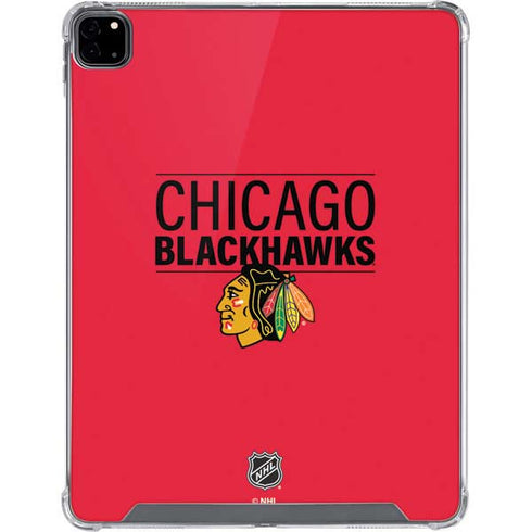 NHL Chicago Blackhawks Lineup iPad Pro 12.9in (2020) Clear Case