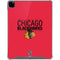 NHL Chicago Blackhawks Lineup iPad Pro 12.9in (2020) Clear Case