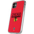 NHL Chicago Blackhawks Lineup iPhone 11 Clear Case
